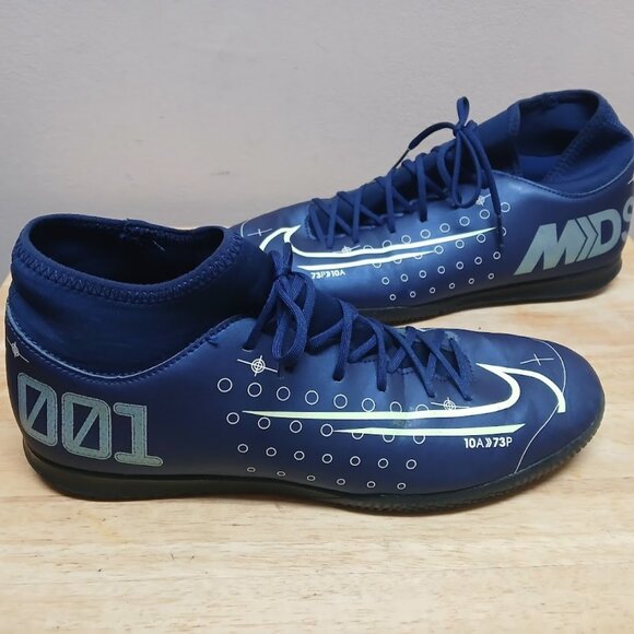 Nike Men Mercurial Superfly 7 Club MDS IC Sneakers Blue Void BQ5462-401 Sz 11 - Picture 1 of 14